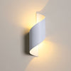 Unique Spiral Design Led Waterproof Two Way Luminous Wall Light For Aisle Balcony