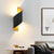 Unique Spiral Design Led Waterproof Two Way Luminous Wall Light For Aisle Balcony