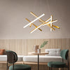 8 Light Modern Led Sputnik Chandelier Stylish Island Lighting For Kitchen Dining Room