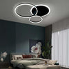 3 Layers Led Modern Circle Flush Mount Light 3 Color Dimmable 26X20