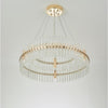 Modern Luxury Dozens Of Crystal Chandelier Gold Led Lighting