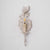 vintage resin scalloped wall sconce antique gold