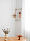 vintage yellow travertine solid wood bedside chandelier