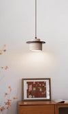 vintage yellow travertine solid wood bedside chandelier