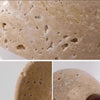 wabi sabi natural travertine led wall sconce