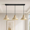 wabi sabi travertine bell pendant light