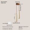 wabi sabi yellow travertine white oak chandelier