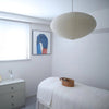 washi paper pendant light white for dining room bedroom