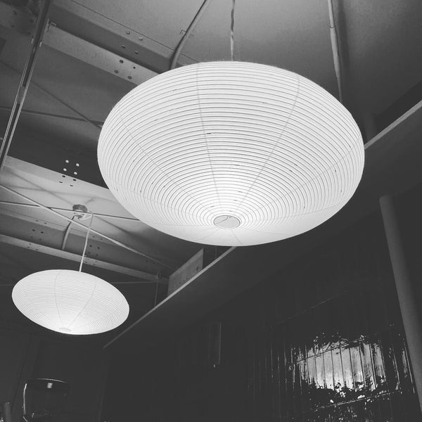 washi paper pendant light white for dining room bedroom