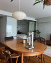 washi paper pendant light white for dining room bedroom