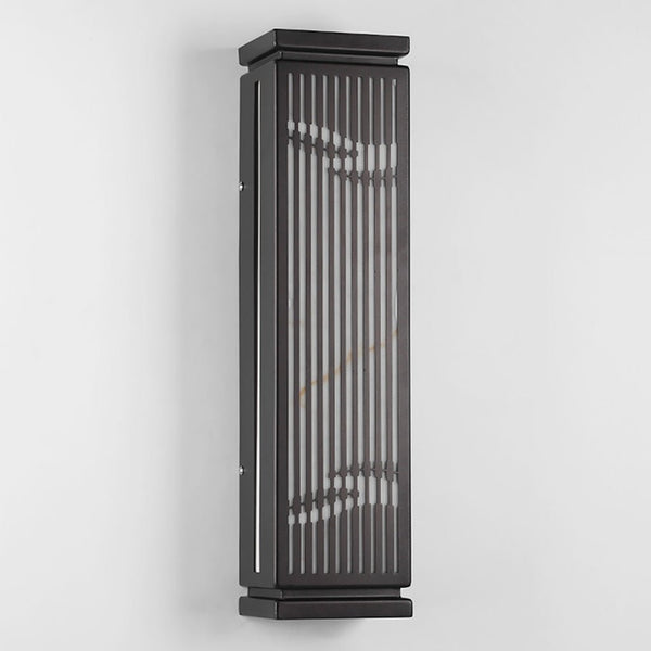 Waterproof Villa Courtyard Gate Unique Hollowed Design Wall Lamp For Outdoor