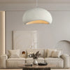 white resin cloud dome pendant lamp