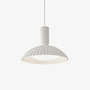 white resin led pendant light for dining room kitchen island