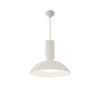 white resin led pendant light for dining room kitchen island