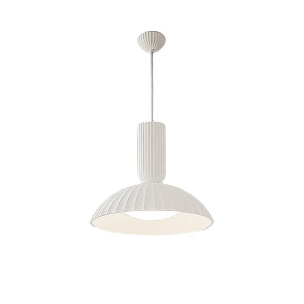 white resin led pendant light for dining room kitchen island