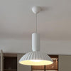 white resin led pendant light for dining room kitchen island
