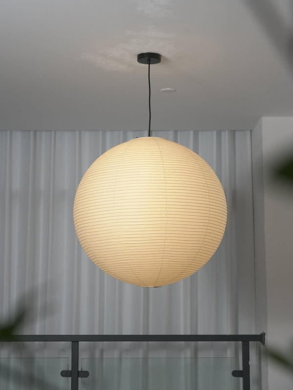 white washi paper cloud pendant lamp