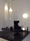 white washi paper pendant light for dining room and bedroom