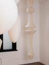 white washi paper pendant light for dining room and bedroom