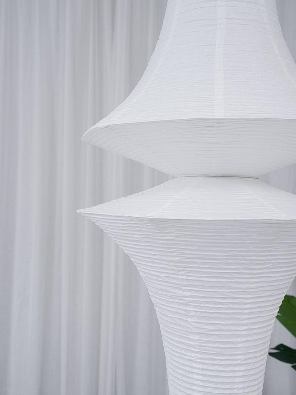 white washi paper pendant light for dining room and bedroom