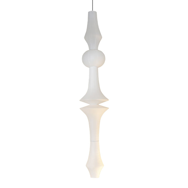 white washi paper pendant light for dining room and bedroom