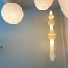 white washi paper pendant light for dining room and bedroom