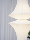 white washi paper pendant light for dining room and bedroom