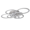 Elegant Semi Flush Mount Ceiling Lights With Unique Overlapping Rings