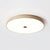 yellow travertine brass flush mount ceiling light