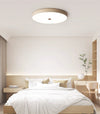 yellow travertine brass flush mount ceiling light