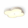 yellow travertine cloud flush mount ceiling light 2