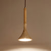 yellow travertine cylinder pendant light 2