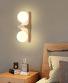yellow travertine disc wall sconce 2