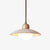 yellow travertine dome pendant light 2