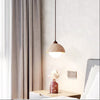 yellow travertine dome pendant light