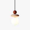 yellow travertine opal glass pendant light 3