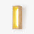 yellow travertine sculptural led wall sconce 3