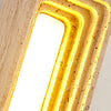 yellow travertine sculptural led wall sconce 3