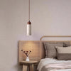 yellow travertine solid wood chandelier for bedroom