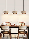 yellow travertine stone pendant light 2