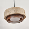 yellow travertine stone pendant light 2