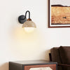 yellow travertine walnut wall sconce 3