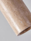 yellow travertine wood chandelier