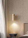 yellow travertine wood wall sconce 3