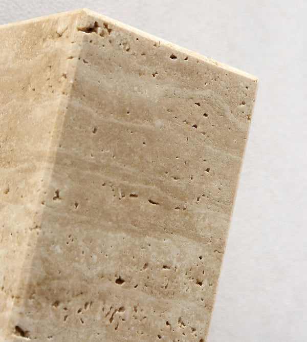 yellow travertine wood wall sconce 3