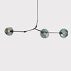 Globe Sputnik Industrial Glass Chandelier Modern Lighting With Customizable Color Shades