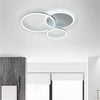 3 Layers Led Modern Circle Flush Mount Light 3 Color Dimmable 26X20