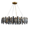 Postmodern Personality Creative Crystal Chandelier With Three Color Led