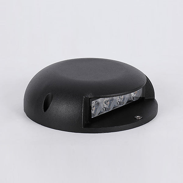 Modern Round Led Surface Flush Mounted Step Light Landscape Waterproof Decking Lights