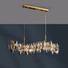 Postmodern Personality Creative Crystal Chandelier With Three Color Led
